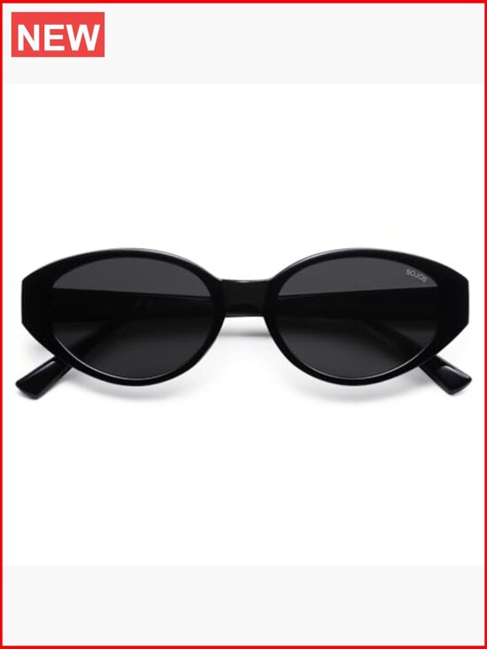 Retro Oval Cat Eye Polarized Sunglasses UV400 Protection main image 7